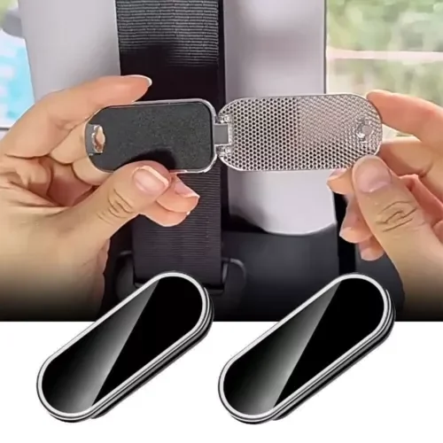 Dronehint Magnetic Car Seat Safety Belt Fixed Clip Seat Belt Stopper Limiter Buckle Parts (For: GMC) Parts