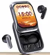 Newman AI Translation Semi-in-ear Wireless Bluetooth Headset Intelligent Noise Reduction Call Conference Recording Slide Cover With Screen