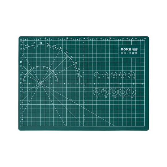 ROKR Double Sided PVC Cutting Mat 12 x 9 inch | Robotime Online