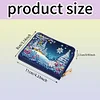 (US Local)DIY Diamond Art Diamond Dot Card Pack 5D Diamond Painting Pouch (Snow Scene)