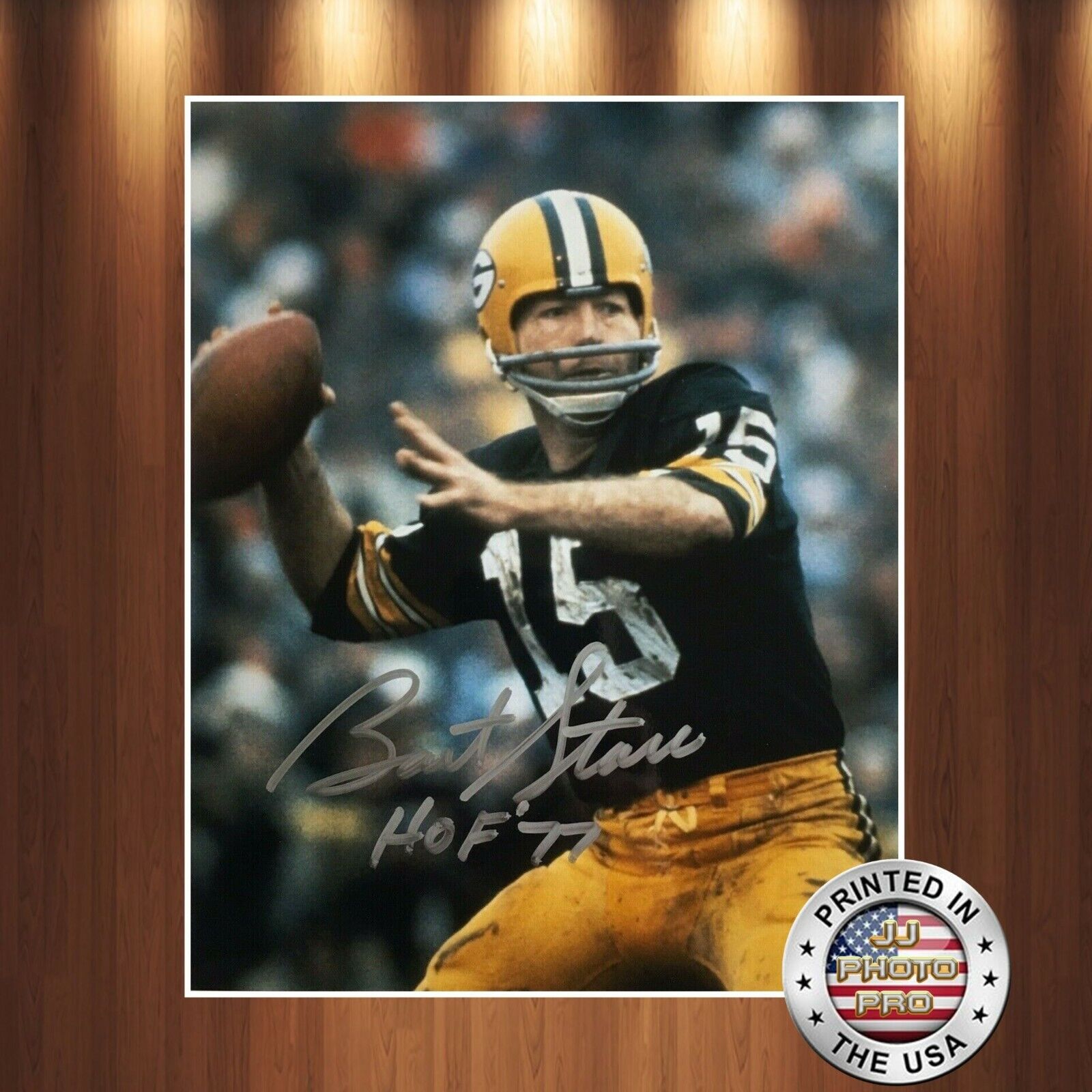 Bart Starr Autographed Signed 8x10 Photo Poster painting PREMIUM REPRINT