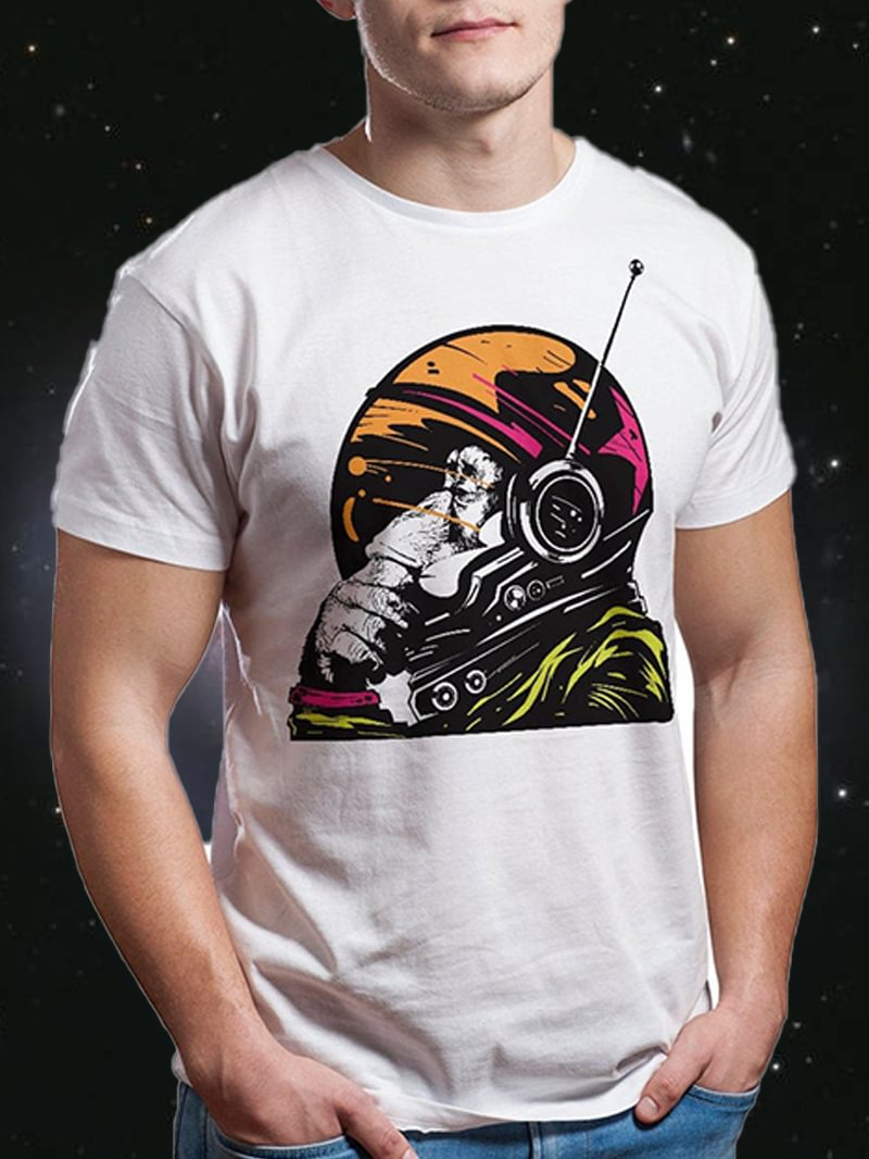 Edgy Design Graphic Men's T-Shirt in  mildstyles