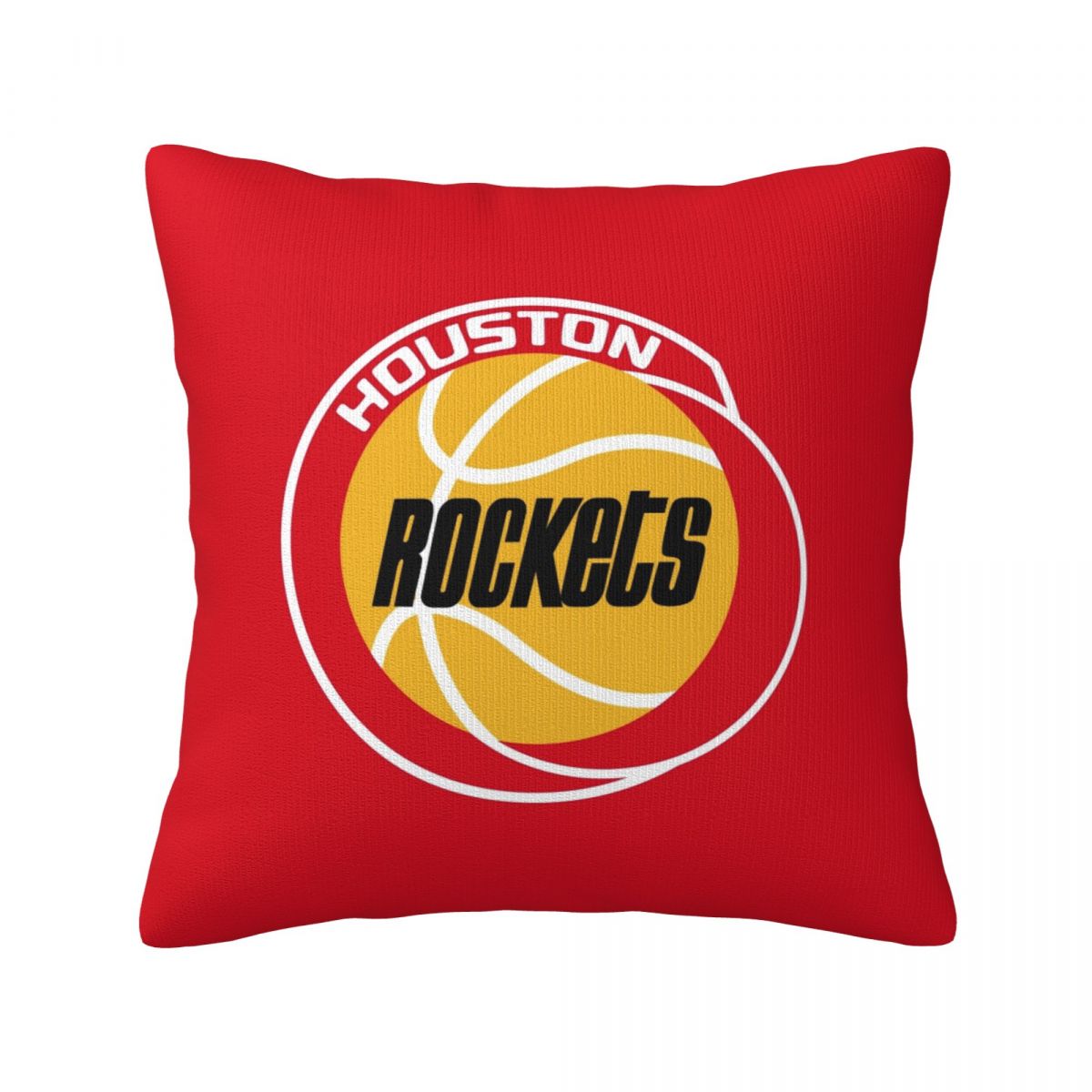 Houston Rockets Retro Logo Throw Pillow Covers 18x18