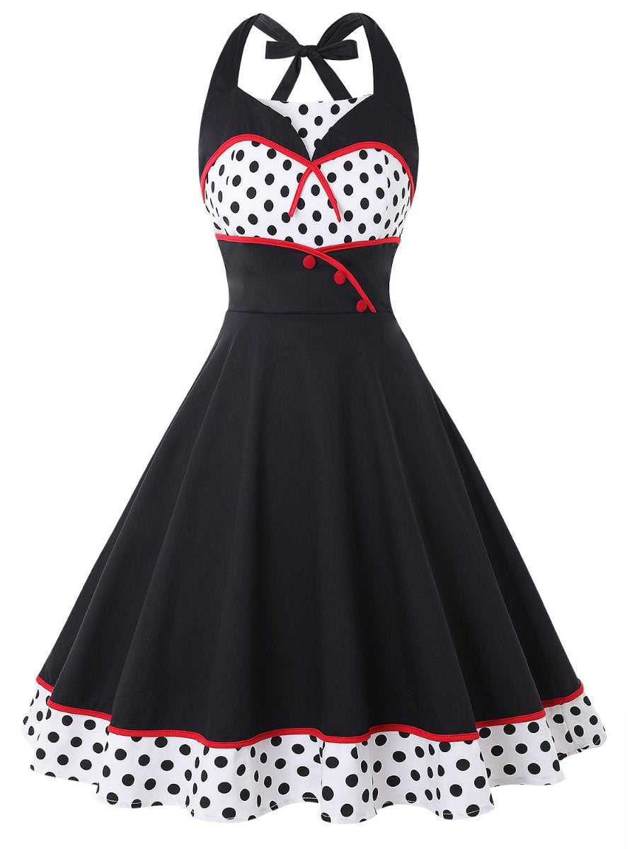 Polka Dot Dresses | Vintage Casual Simple Dress
