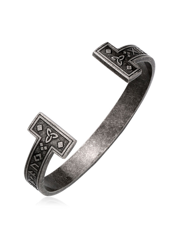 Mens Vintage Viking Rune Bracelet