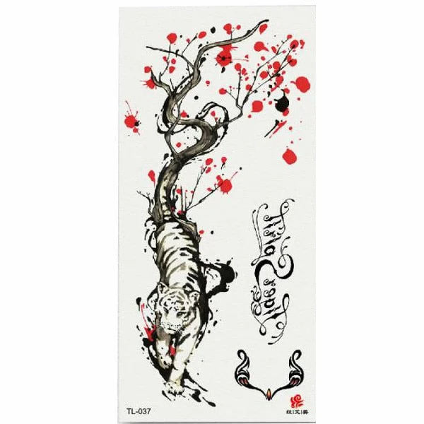 Temporary Tattoo Sticker Waterproof Fashion Women Men Japanese Geisha Warrior Samurai Fake Body Art Children Adult Hand Tattoo