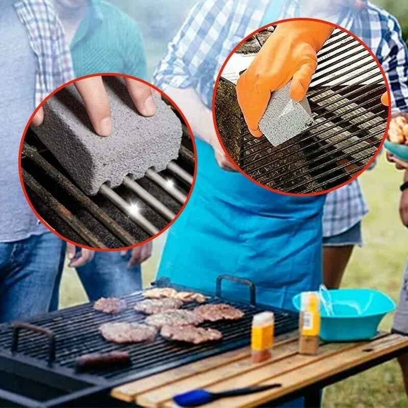 🔥Summer Limited Time-50% OFF🔥Grill Griddle Cleaning Brick Block (4 PCS)