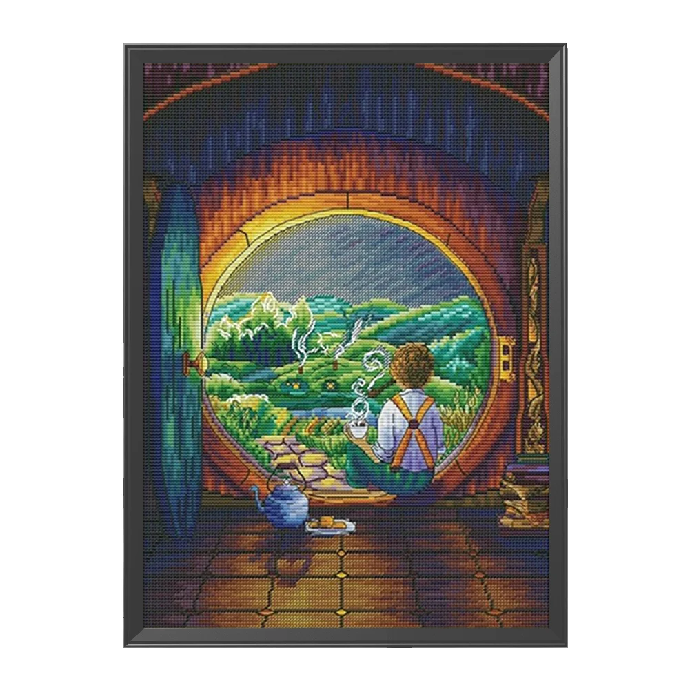 14ct Counted Cross Stitch - Boy(24*33cm)