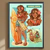 uk.everydayedeals Diamond Painting - Full Round - Princess Moana(30*40cm)