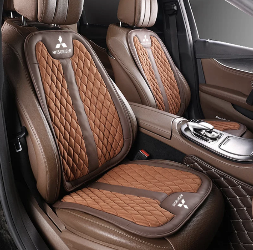 Car Seat Cushion Deerskin Car Winter Short Plush Seat Cushion Seat Headrest