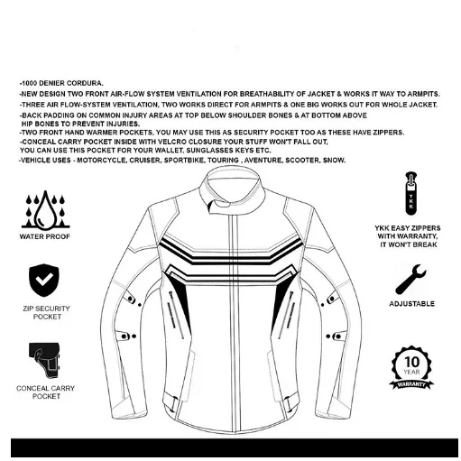 Motorcycle Jacket For Men