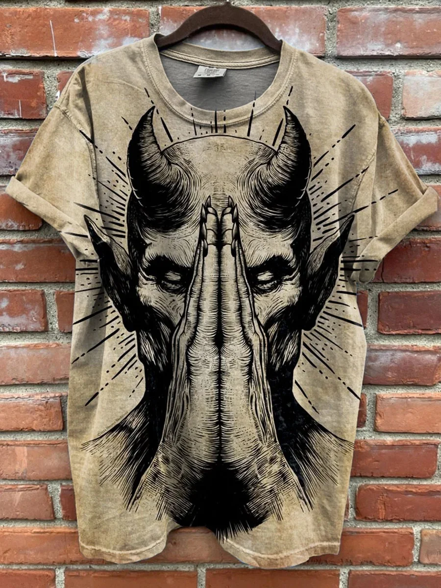 Eagerlys  Dark Devil Art Print T-shirt Eagerlys