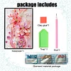 DIY Flowers A5 Special Shaped 50 Pages Diamond Painting Notebook