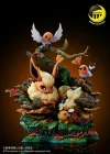 Natural Series Flareon & Cyndaquil & Dedenne & Fletchling - Pokemon Resin Statue - Moon Shadow Studios