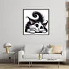 Lying Cat-11CT Stamped/Counted Cross Stitch 40*40cm/15.75*15.75in tapestrymarket