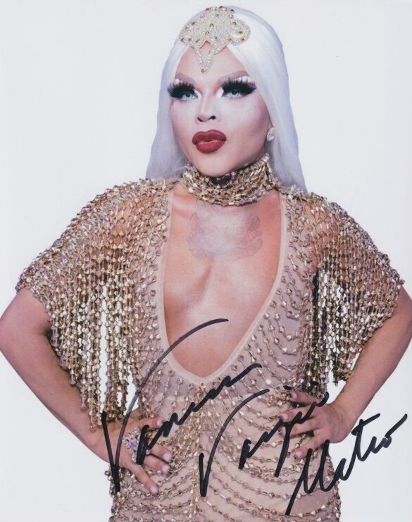 Vanessa Ms. Vanjie Mateo (RuPaul's Drag Race) signed 8x10 Photo Poster painting In-person