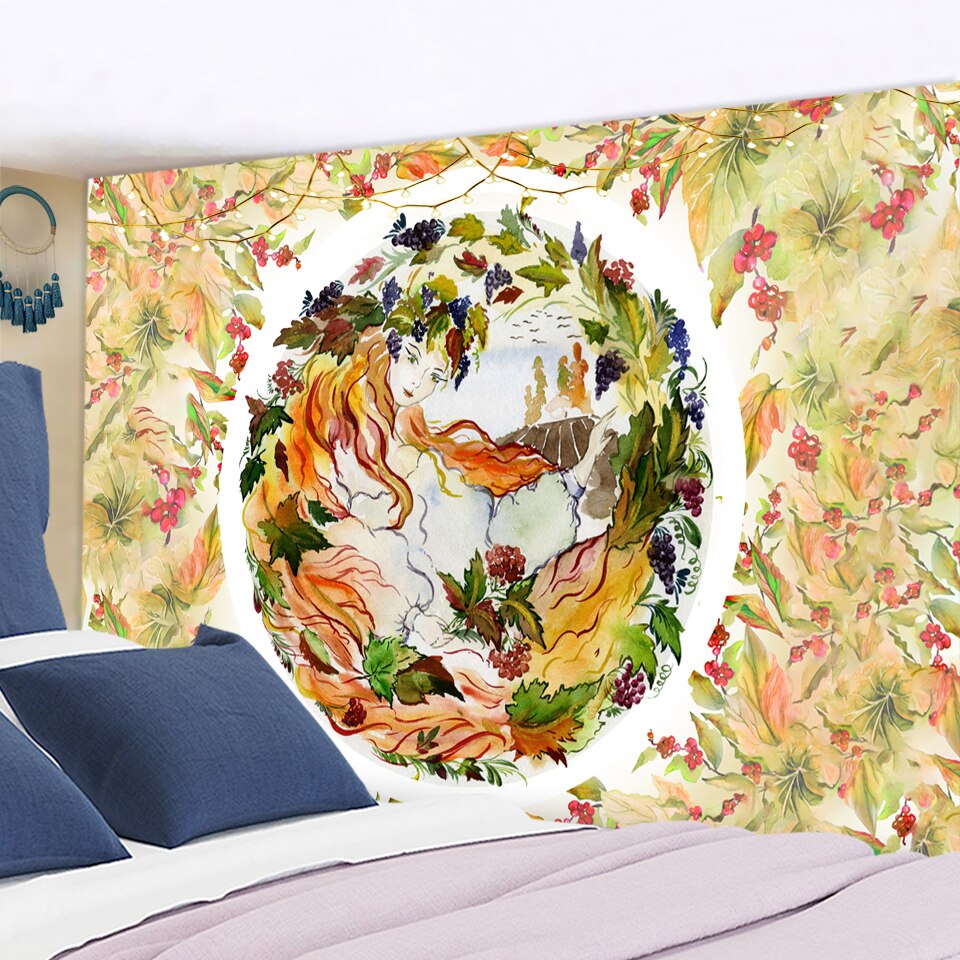 

Wall Tapestry - Plant Flower-150*130cm, 501 Original