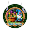 Spring Gnome DIY Diamond Painting Hanging Pendants Acrylic Crafts Kit for Home Wall Decor