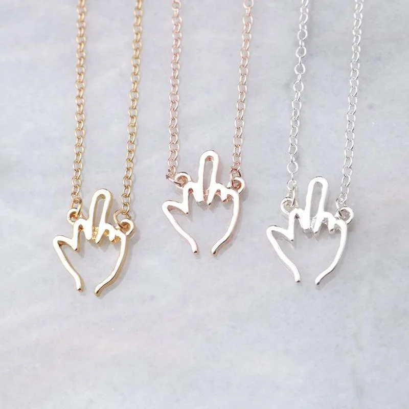 Unisex Funny Doodle Necklace