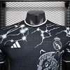2024/2025 Player Version Real Madrid Black leopard Special Football Shirt 1:1 Thai Quality