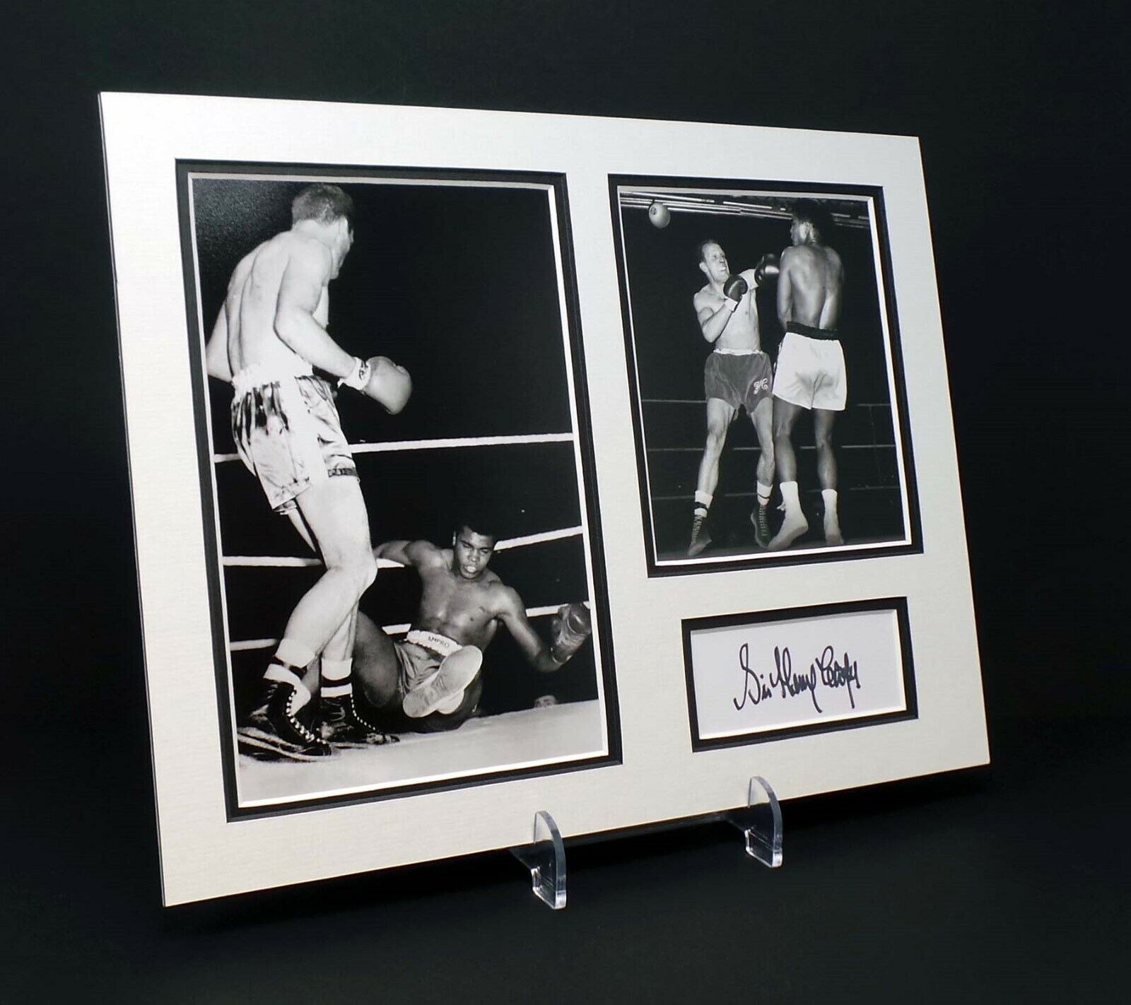 Henry COOPER Signed Mounted Photo Poster painting Display AFTAL COA Heavyweight Boxer, Our 'Enry