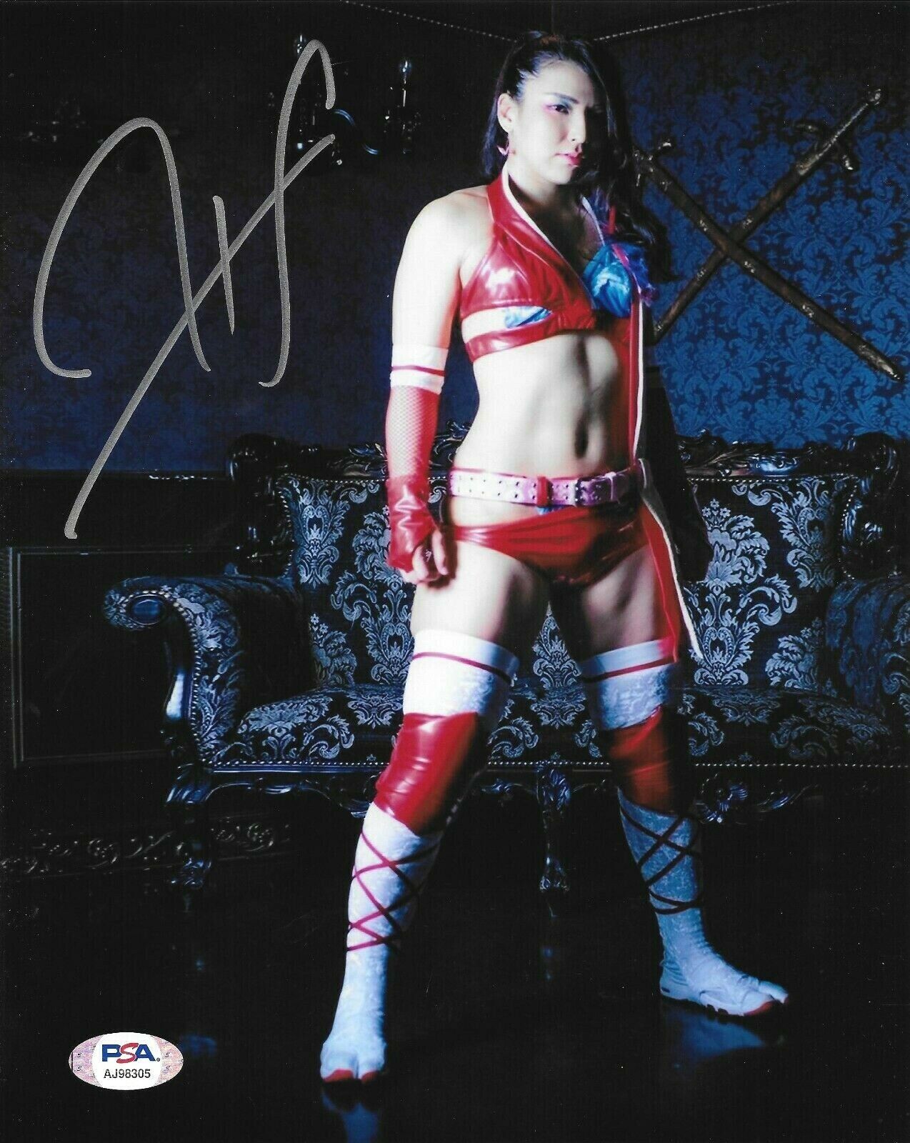 Hikaru Shida AEW Superstar Signed Autograph 8x10 Photo Poster painting #5 w/ PSA COA