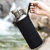 Pure titanium outdoor sports water bottle, large-capacity single-layer lightweight titanium water bottle for cycling, mountaineering, travel, portable and camping