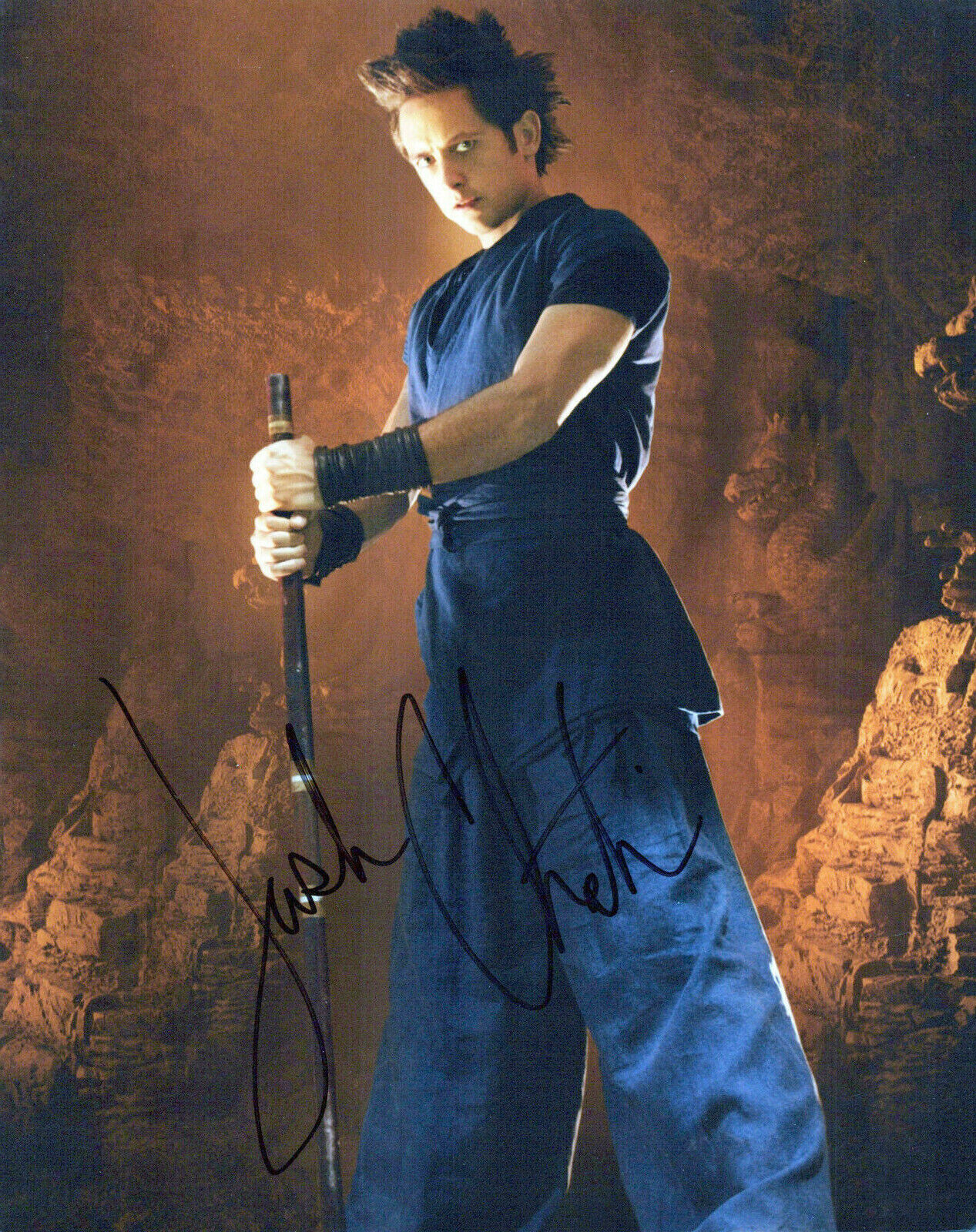 Justin Chatwin Dragonball Evolution autographed Photo Poster painting signed 8x10 #5 Goku