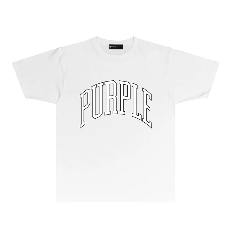 Purple 2023 new fashion T-shirt short sleeves