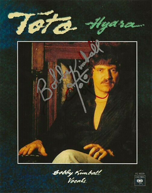 Bobby Kimball of Toto band REAL hand SIGNED Photo Poster painting COA Autographed