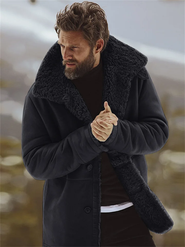 Fashionable Men's Solid Color Jacket | 168DEAL