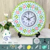 DIY Glass Mosaic Tiles Crafts Kits Handmade Clock Home Decor Gifts