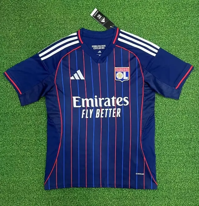 Lyon 2025-26 Away Jersey - Fan Edition