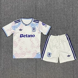 2025/2026 Aston Villa Third Away Football Shirt 1:1 Thai Quality Kids Size