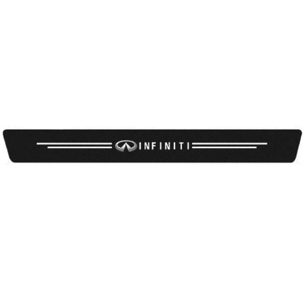 Carbon Fiber Car Threshold Sticker (4PCS)