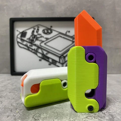 3D Printing Gravity Carrot Knife - tree - Codlins