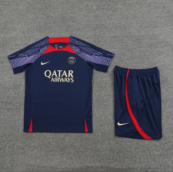 23/24 PSG Paris Saint Germain Short Sleeve Training Kit