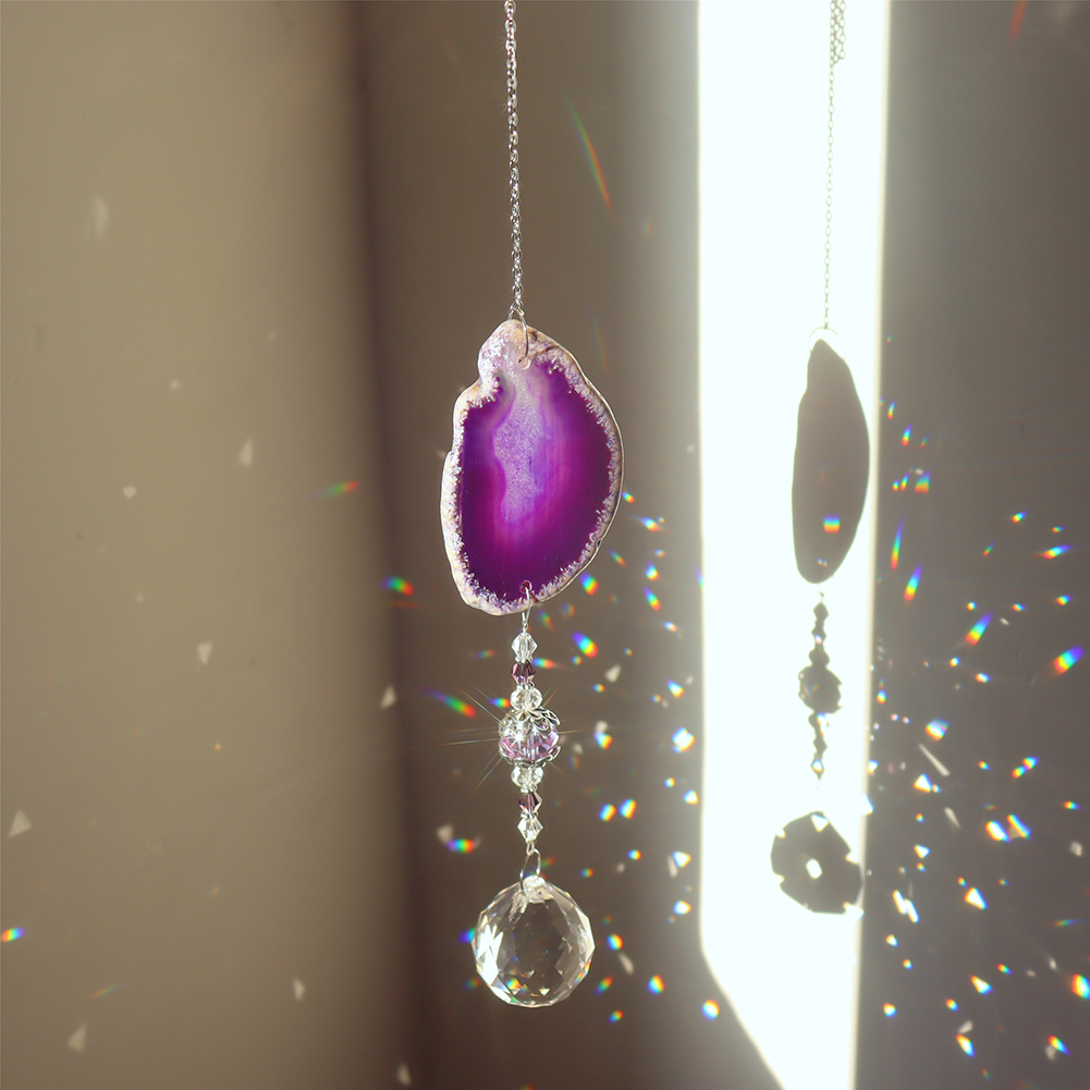 

Purple Ball - Art Crystal Suncatcher, 501 Original