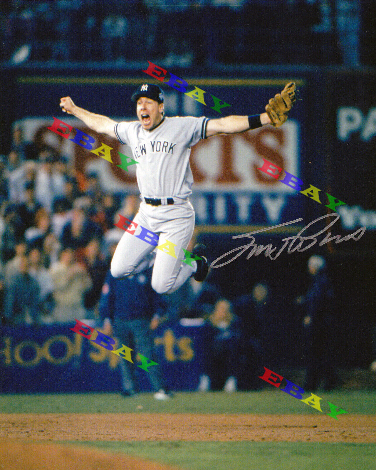 SCOTT BROSIUS NEW YORK YANKEES Signed Autographed 8x10 Photo Poster painting Reprint