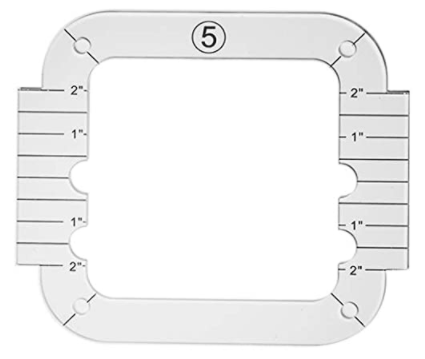 Domestic Sewing Machine Ruler