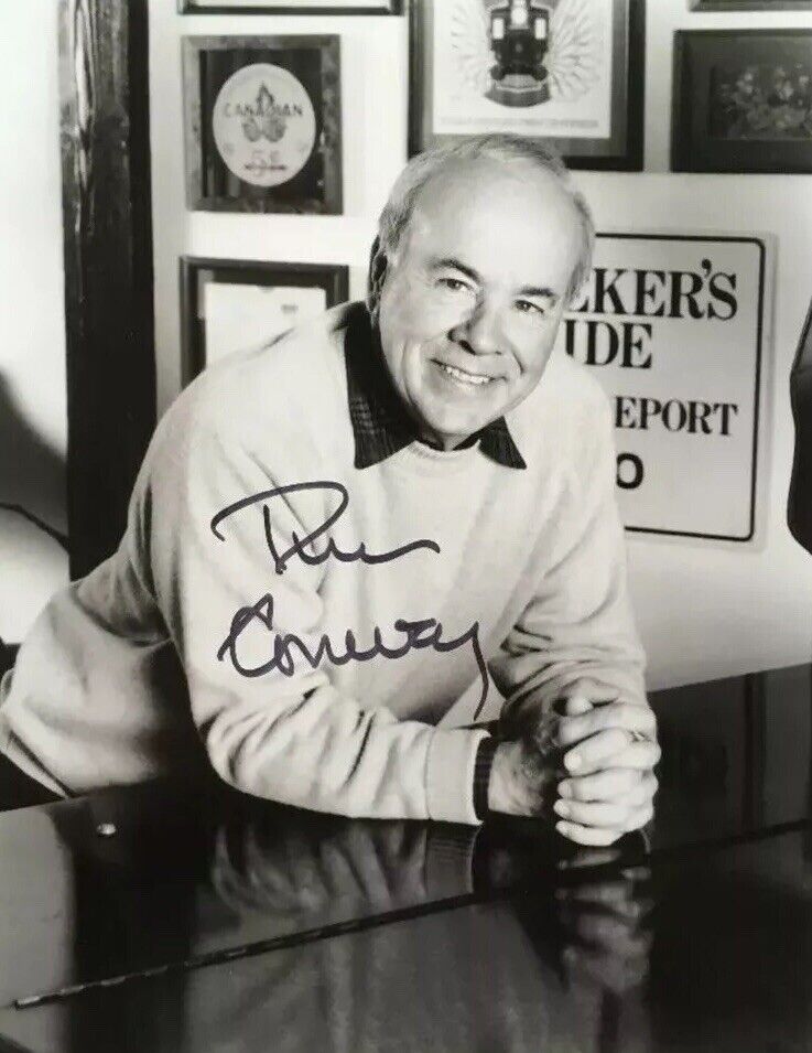 TIM CONWAY-Signed 8 X 10 Photo Poster painting Reprint Great Comedian