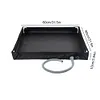 Portable Shower Pan with Drain Hose Foldable Shower Base for Indoor and Outdoor