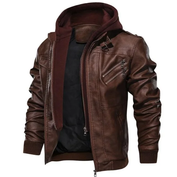 Anarchist Leather Men Jacket