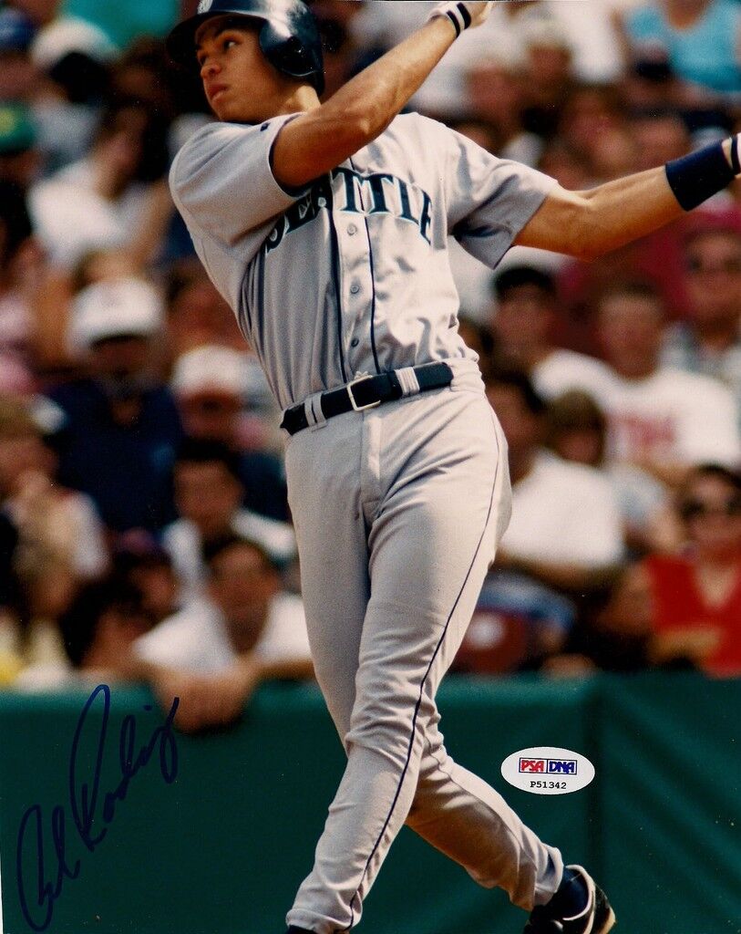 Alex Rodriguez Signed Mariners Baseball 8x10 Photo Poster painting PSA/DNA COA Picture Autograph