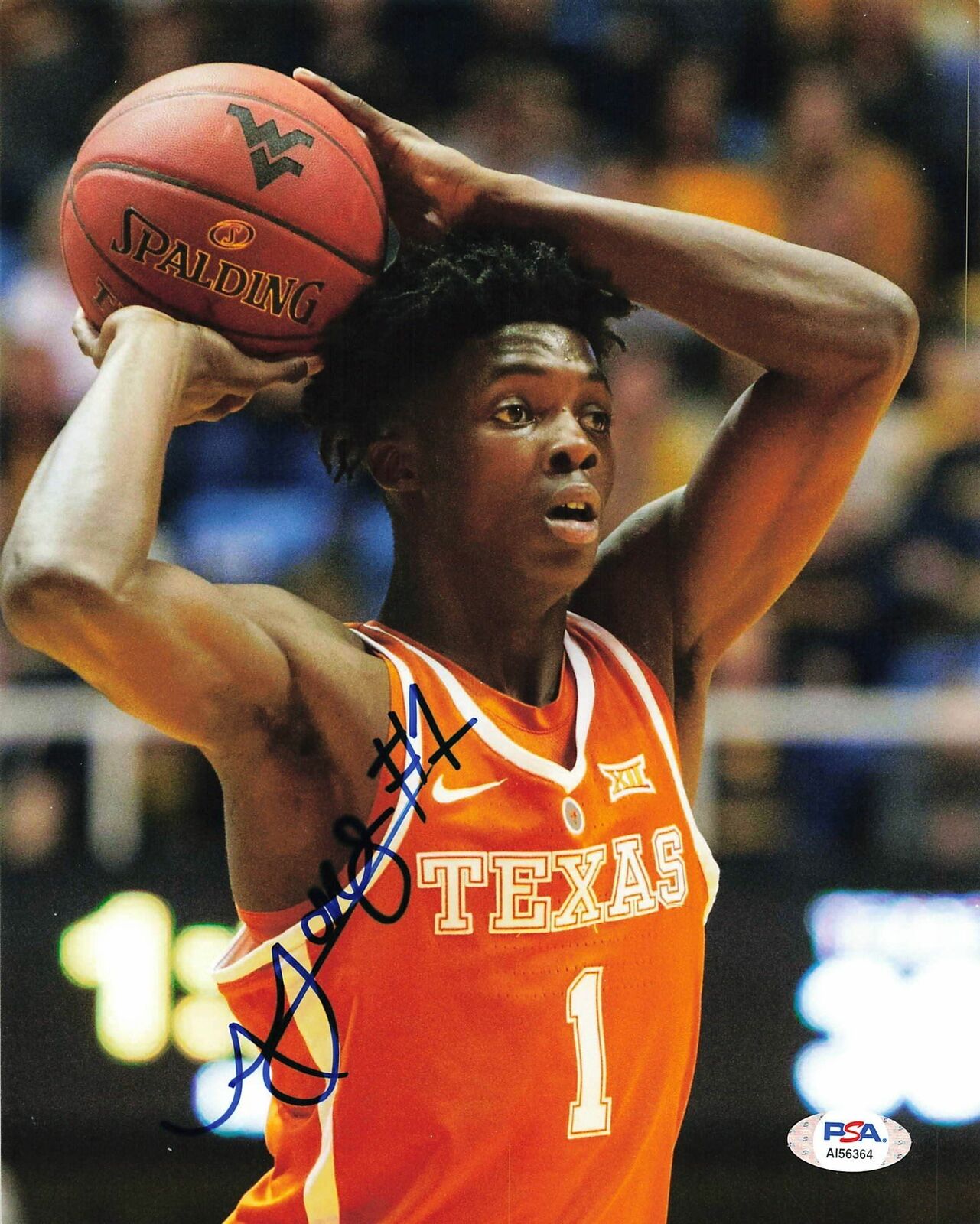 Andrew Jones signed 8x10 Photo Poster painting PSA/DNA Texas Longhorns Autographed