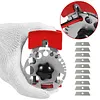 Universal Handheld Quick Stripper Portable Machine Wire Cable Cutter Stripping Rustproof with Anti-Slip Grip for 20 To 8AWG Scrap Copper Recycling