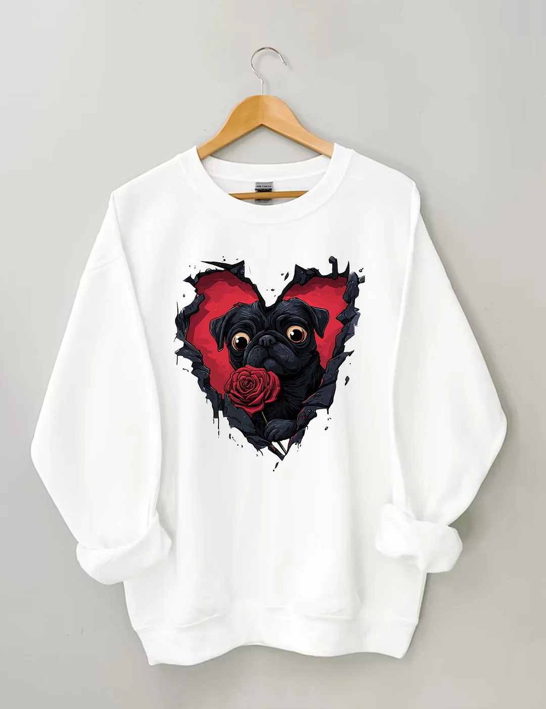 Dog Lover Valentine Sweatshirt