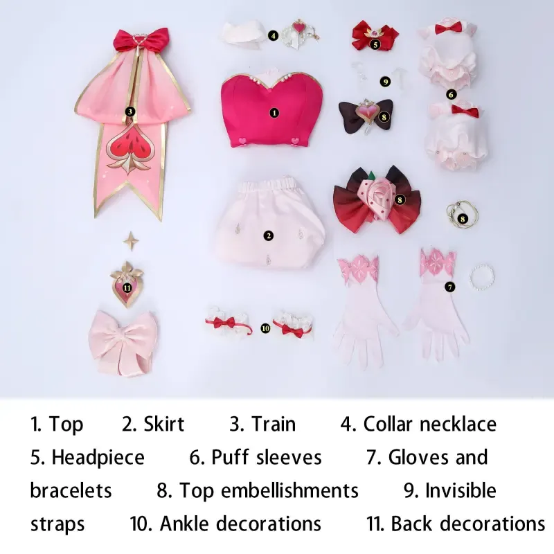 [Wetrose] Pre-Order Honkai: Star Rail Hyacine Warm Cotton Skies Dress Game Outfit Cosplay Costume 