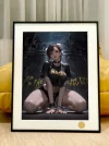 Squatting Chun-Li Decorative Painting - Street Fighter - Xingkong Studio