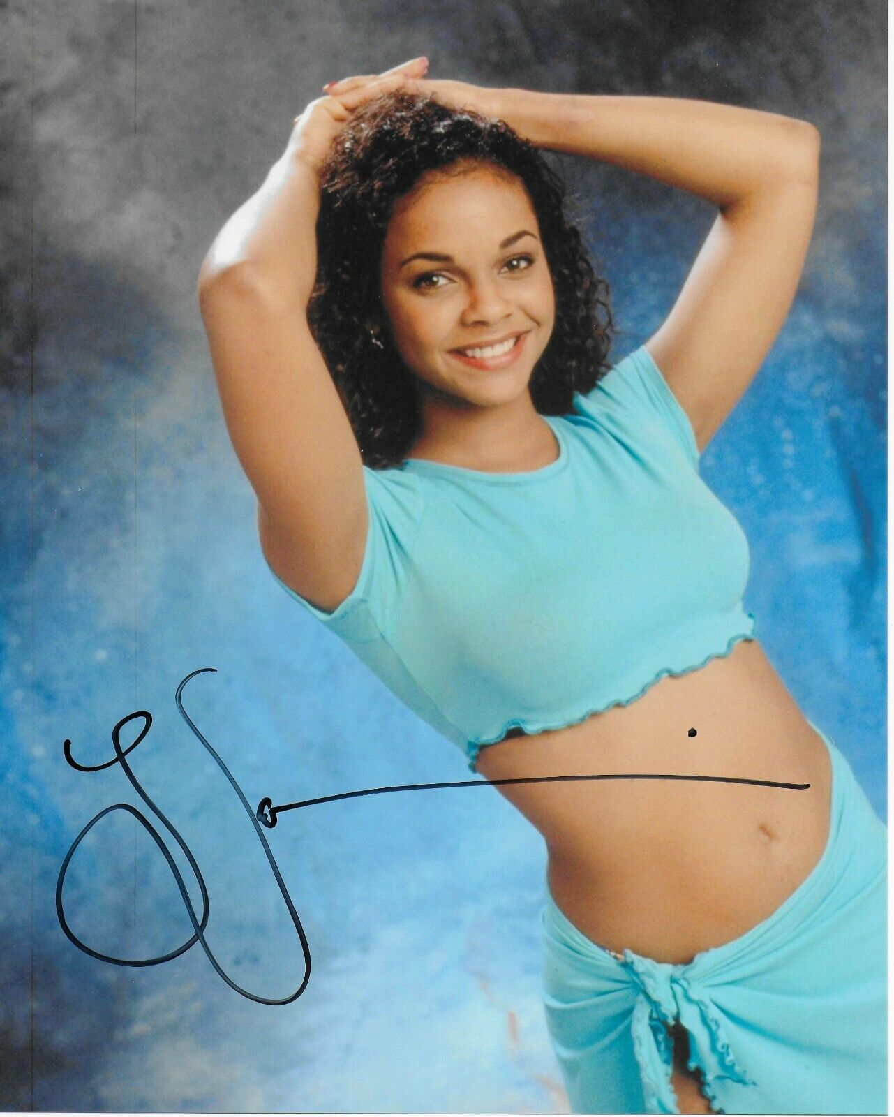 Lark Voorhies Saved By the Bell Original Signed 8X10 Photo Poster painting #11 signed @HShow